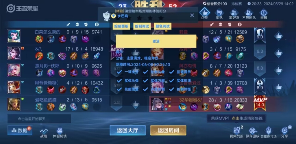 王者荣耀透视外挂：体验绝对优势，称霸战场！